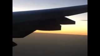 preview picture of video 'Aruna & Hari Sharma Flying Lufthansa from Arlanda to Munich landing New Delhi on Jan 9th, 2013'