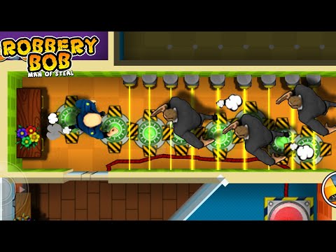 Robbery Bob : Winter  Use Bald Guard Costume - Path By Teleportation Part 317