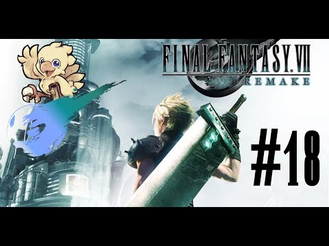 FINAL FANTASY 7 REMAKE Walkthrough Gameplay Part 18- BOSS RENO  (No Commentary)