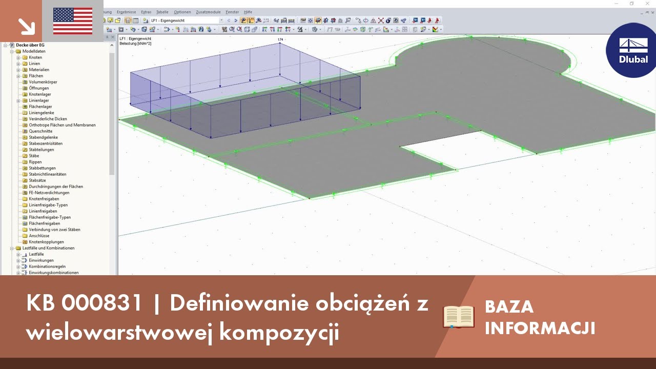 KB 000831 | Definiowanie obciążeń z wielowarstwowej kompozycji