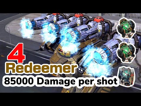 Redeemer Behemoth 85000 Damage per shot | War Robots gameplay