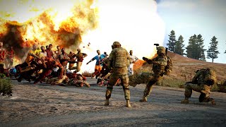 [閒聊]ARMA3 大量殭屍群對戰美軍裝步特遣隊