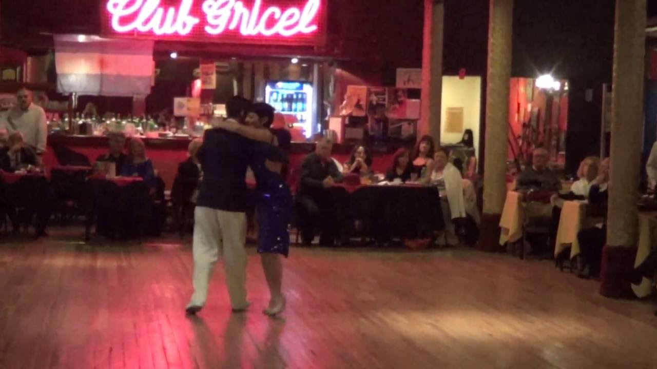 Agustina Gomez & Joaquin Besga Milonga "La Espuela" Juan D'Arienzo Club Gricel (17-06-16) 2/3