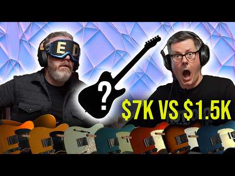 Can I Tell a $7,000 Telecaster From a $1,500 One? (Blindfold Challenge)