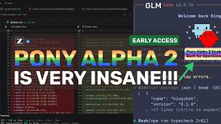 ZAI's Pony Alpha 2 (GLM-5 Code? Tested): I got EARLY ACCESS to this MODEL BUILT FOR OPENCLAW!!
