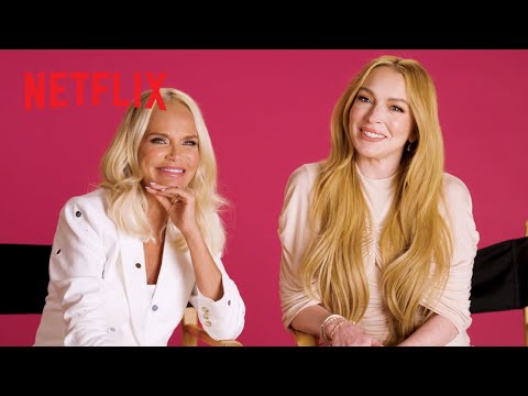 Thumbnail of the video: Do Lindsay Lohan & Kristin Chenoweth Know Christmas Lyrics?