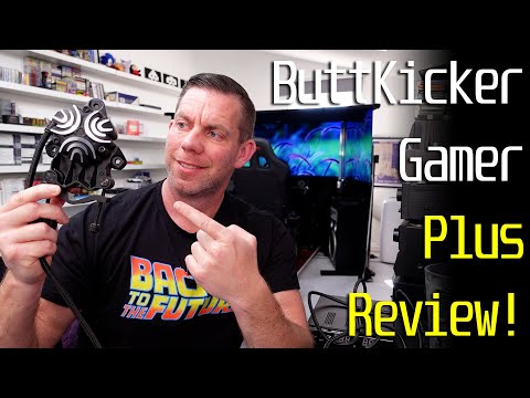 New! ButtKicker Gamer Plus - Review