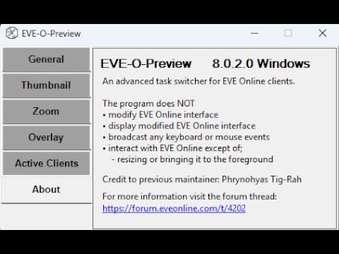 Eve online, how to: EVE-O Preview v8.0.2.0