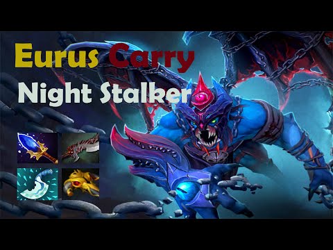 Eurus ( Paparazi ) Carry Night Stalker with VG.Ori Monkey King Change Heroes China Pro Players