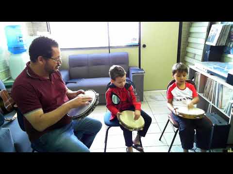 Musicalização Infantil - Sinfônica Escola de Música - Pandeiro