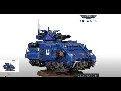 NEW40k 9th edition preview New Primaris Codex Gladiator Tank Necron monolith 40k warhammer 40,000