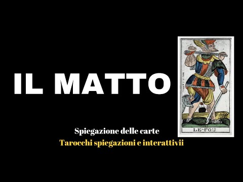Il matto spiegazione della carta