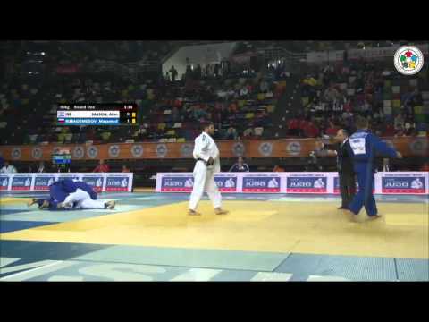 Alon SASSON (ISR) Vs Magomed MAGOMEDOV (RUS) - Judo Grand Prix Samsun 2014 [-90kg]
