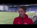 Rentree voetballer Receveur van Almere City na coronabesmetting.