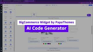 AI HTML Widget for BigCommerce — Turn Design Mockups Into Code in Minutes (No Co