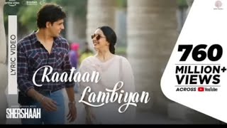 Download lagu Raataan Lambiyan -Lyric Video |Shershaah |Sidharth, Kiara |Tanishk B.Jubin |Asees mp3