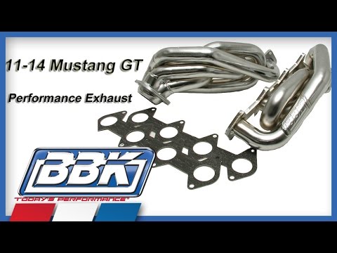 BBK 11-14 Mustang 5.0 High Flow After Cat X Pipe - 2-3/4 - Black Ops Auto Works