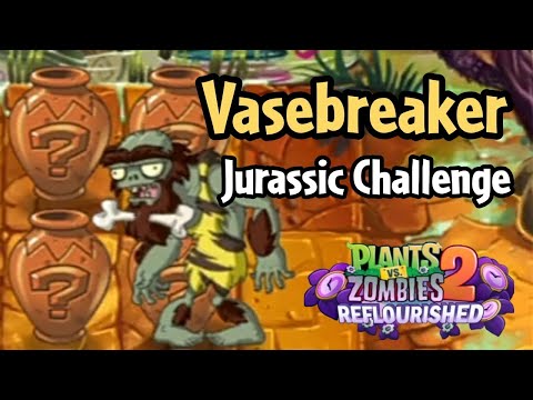 Plants vs Zombies 2 Reflourished | Vasebreaker: Jurassic Challenge