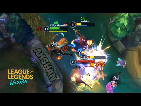 Wild Rift AKSHAN Montage - Best AKSHAN Plays | LoL Wild Rift Montage