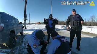 Joliet Officer Punched By Man Locked Inside Van: Cops