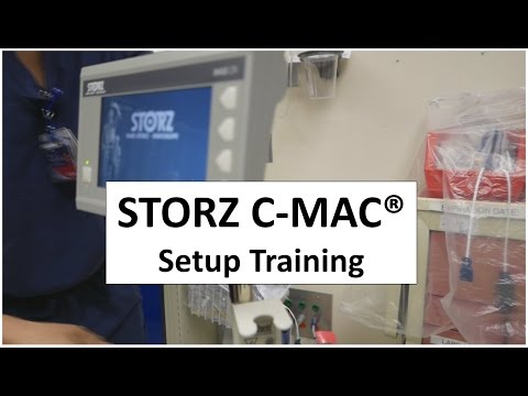 STORZ C-MAC Setup Training