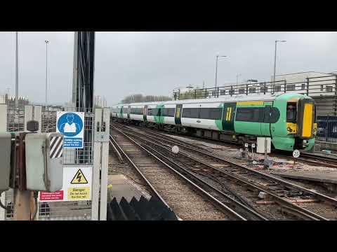 Trains at Brighton may 2025
