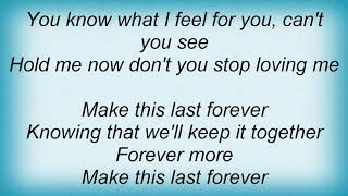 Jocelyn Enriquez - Make This Last Forever Lyrics