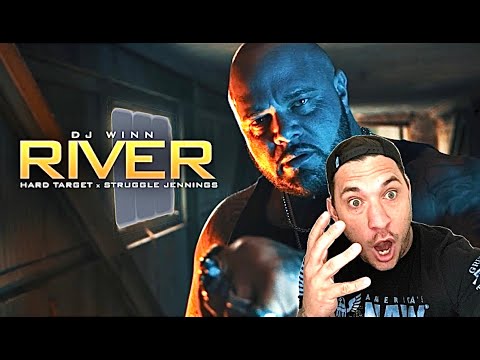 DJ Winn x Struggle Jennings x Hard Target - River (Official Music Video) REACTION - American Dilly