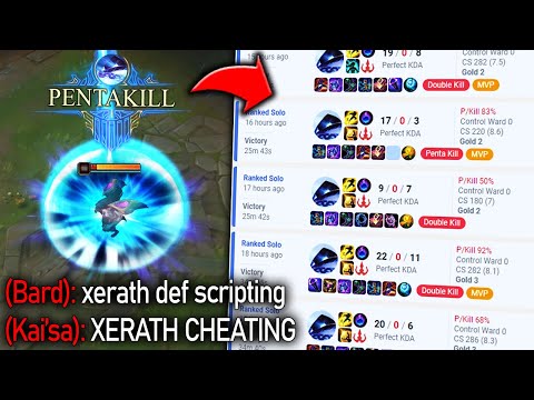 145-0 XERATH KDA OVER 10 GAMES?! IS ZWAG A SCRIPTER OR IS HE JUST THAT GOOD? (PENTAKILL)