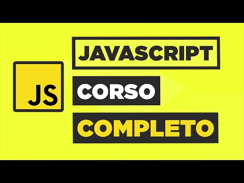 JavaScript Corso Completo (gratis!!)