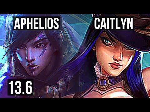 APHELIOS & Annie vs CAITLYN & Lux (ADC) | 900+ games, 1.3M mastery, Legendary | KR Master | 13.6