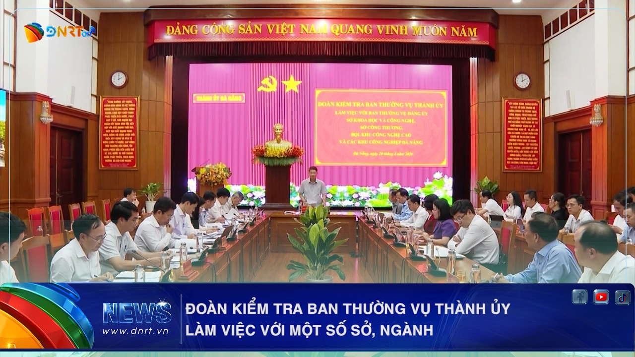 ĐOÀN KIỂM TRA BAN THƯỜNG VỤ THÀNH ỦY LÀM VIỆC VỚI MỘT SỐ SỞ, NGÀNH