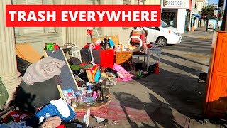 HOMELESS HAVE TAKEN OVER HOLLYWOOD, CALIFORNIA -  The California Homeless Crisis  Is  A Problem