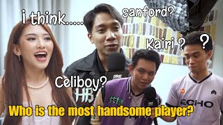 who is the most handsome player in mlbb? | answer in comments guys? Who??….