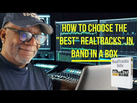 Choose the BEST "RealTracks" in Band in a Box !
