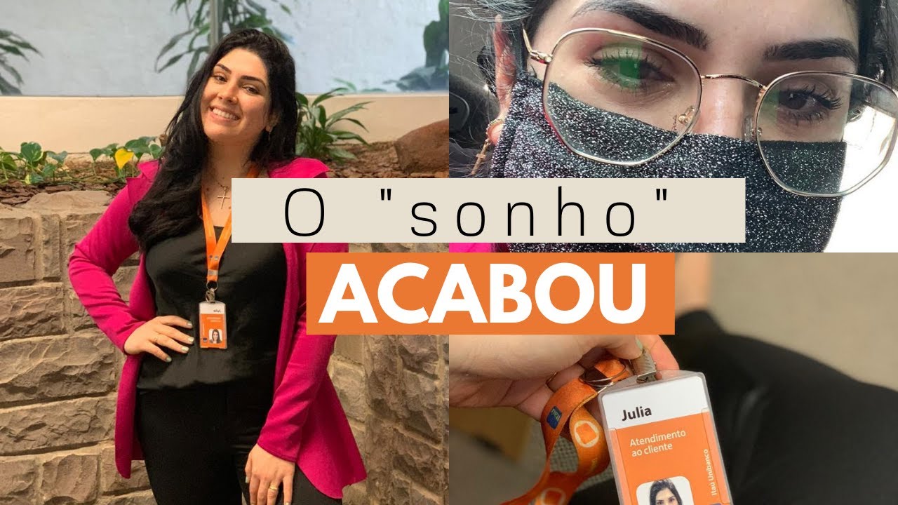 PEDI DEMISSÃO DO MEU ESTÁGIO NO BANCO | Julia Farias