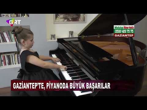 Gaziantep’te, Piyanoda Büyük Başarılar