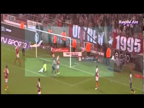 Andre Ayew Rabona goal vs Reims