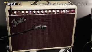 Video thumbnail for Fender Super-Sonic 60 60W 1x12 Tube Guitar Combo Amp by Musician's Friend