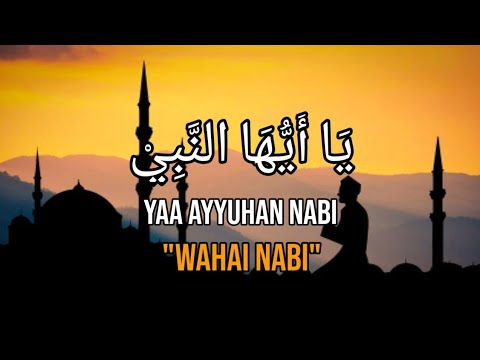 SHOLAWAT YA AYYUHANNABI || Arab+Latin+Terjemah(COVER GUS ALDI)