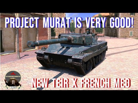 WOTB I Project Murat Full Review I Tier X French Medium Tank