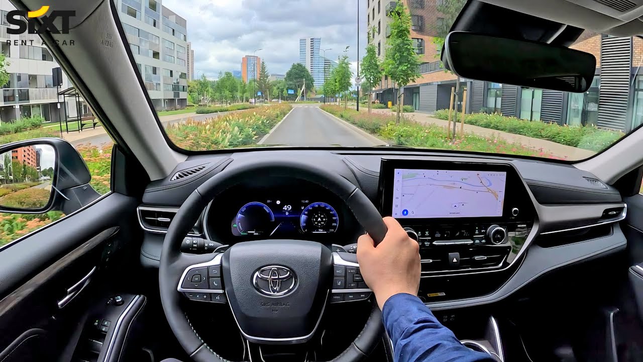 2024 Toyota Highlander hybrid | POV Test Drive part 2 ...