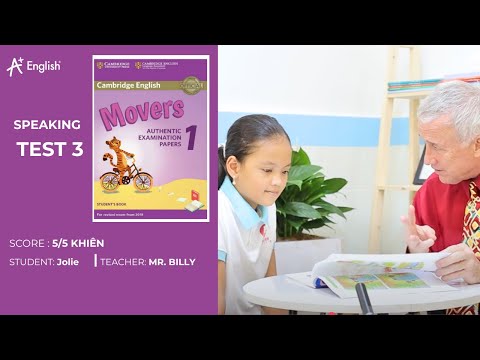 A1 MOVERS Speaking test –  JOLIE | SPEAKING TEST 3