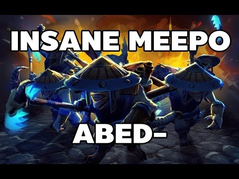 Insane Meepo Abed- in TI6 Full Gameplay