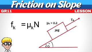 Grade 11 Newton Laws: Friction on a slope