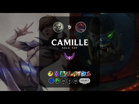 Camille Top vs Sion - EUW Master Patch 13.5