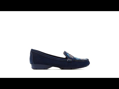 Baretraps Otella Embroidered Suede Loafer