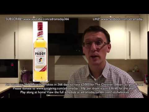 A Dram A Day #253 - Paddy - a whiskey review
