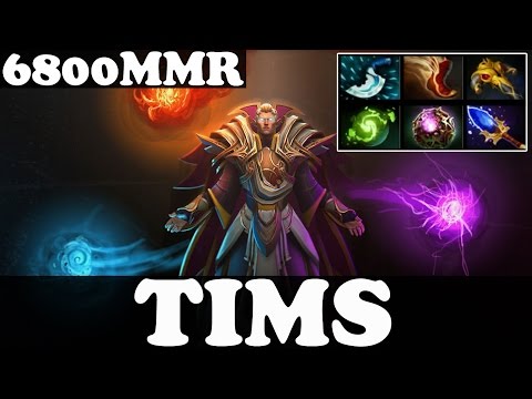 Dota 2 - TIMS 6800 MMR Plays Invoker vol 4 - Pub Match Gameplay