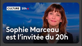 "We live in a country where we can say things": Sophie Marceau, guest on the 8pm news